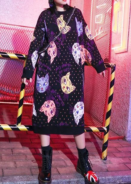 Chic Women's Attire Mid - Week Surprise Cozy prints Sweater outfits Quotes o neck Ugly winter sweater dresses Chic Women's Attire Mid - Week Surprise Cozy prints Sweater outfits Quotes o neck Ugly winter sweater dresses