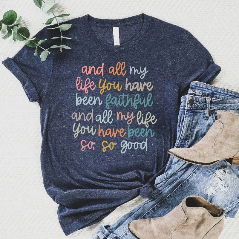 Women's High-Fashion Clothes Charming Silhouette So, So Good Tee