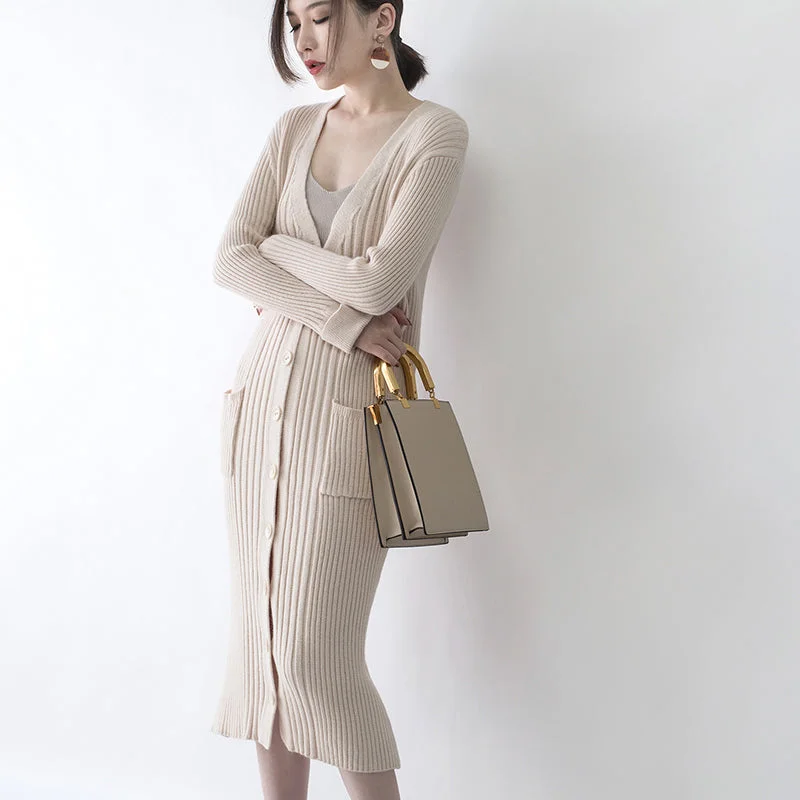 Comfortable Women's Apparel Stylish Savings women nude Winter coat plus size V neck long coat New pockets cardigan coats Comfortable Women's Apparel Stylish Savings women nude Winter coat plus size V neck long coat New pockets cardigan coats