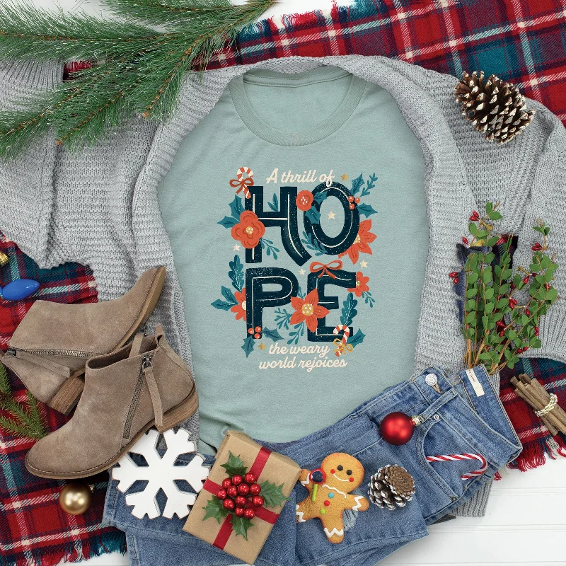 Women's Active Garments For Workouts Limited Edition A Thrill of Hope Tee