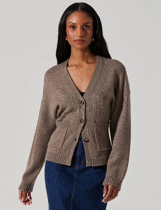 Stylish Women's Apparel Sophisticated Fashion Saffi Sweater, Mocha