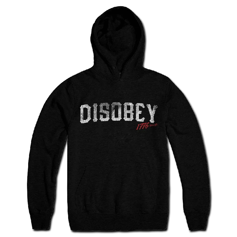 Stylish Outerwear Clothes For Women Ride The Style Wave Disobey Hoodie - Women's