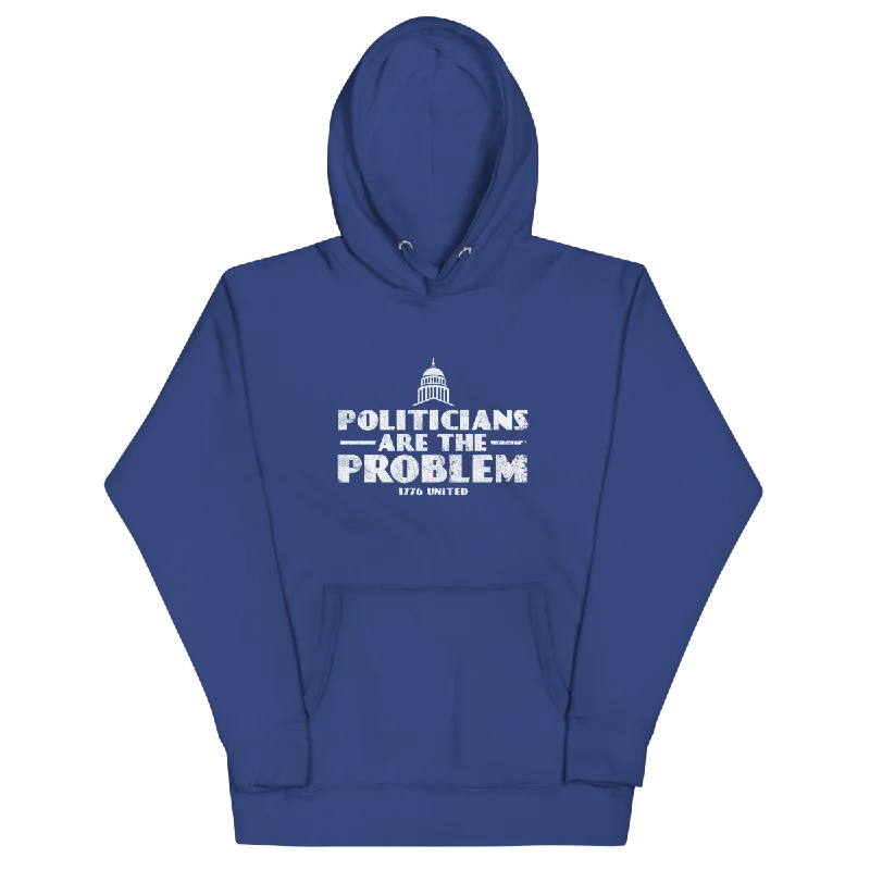 Women's Vintage Clothes Season Appropriate Women's Collection Politicians Are The Problem Hoodie - Women's Women's Vintage Clothes Season Appropriate Women's Collection Politicians Are The Problem Hoodie - Women's
