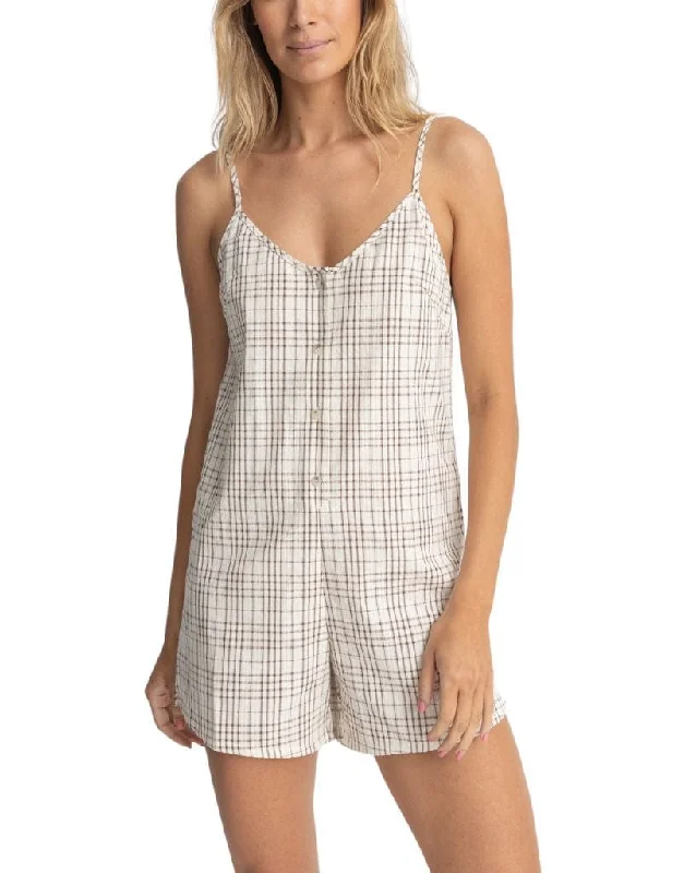 Women's Comfortable Clothes For Weekends Buy More, Save More Rumi Check Romper