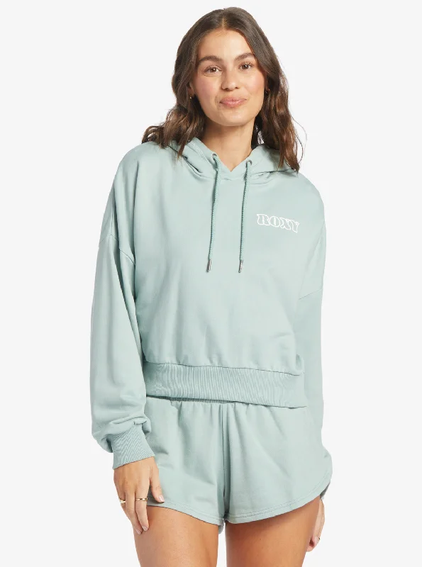 Women's Transitional Outfit Seasonal Sale Onshore Hoodie - Blue Surf