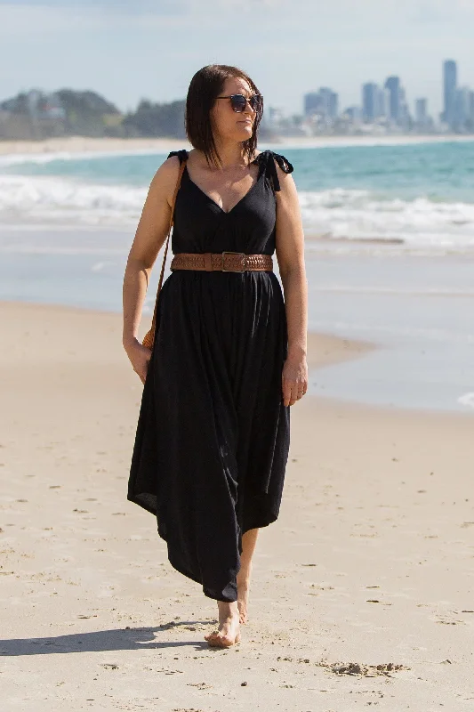 Casual Chic Clothing For Women Day-To-Night Styles Black Bali Jumpsuit
