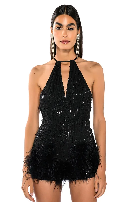 Women's Professional Outfit Popular Collection DAISY BUCHANAN MINI ROMPER