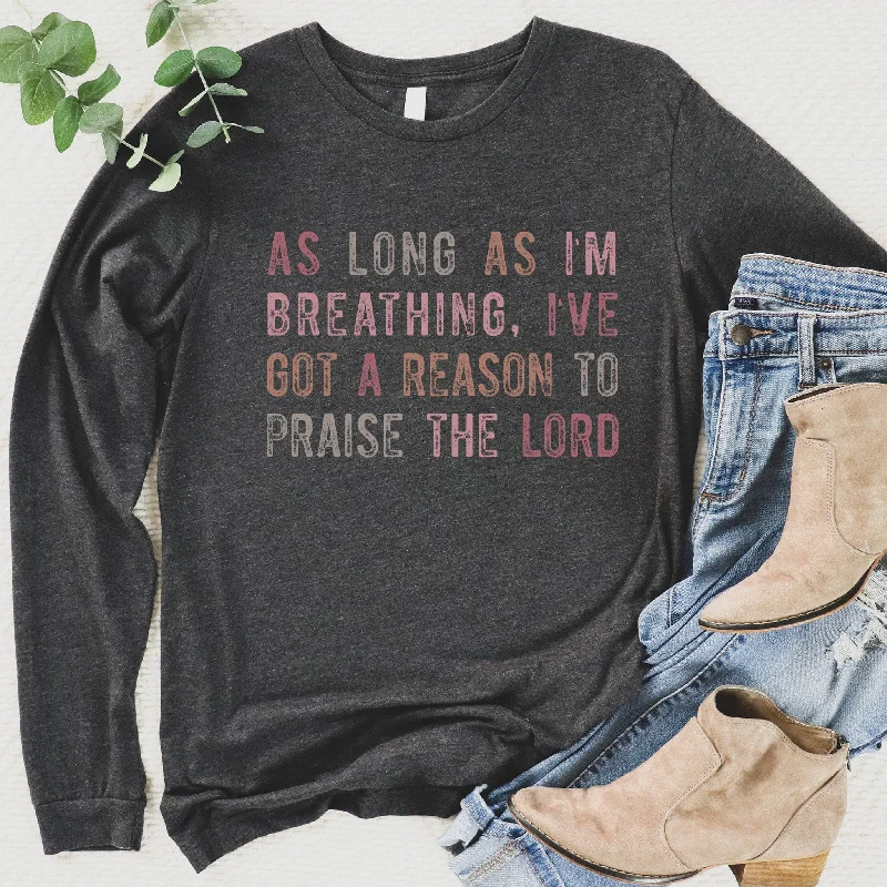 Women's Sporty Chic Clothes Minimalist Office - Ready Style Praise the Lord Long Sleeve Women's Sporty Chic Clothes Minimalist Office - Ready Style Praise the Lord Long Sleeve