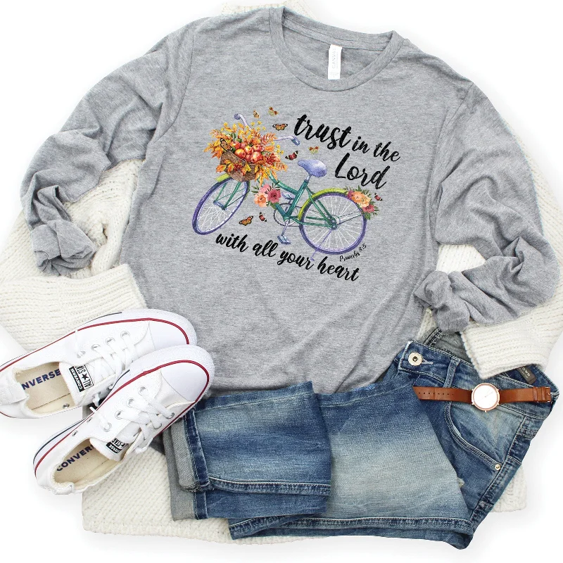 Women's Clothing For Work Big Savings On Minimalist Office Styles Trust in the Lord Long Sleeve Women's Clothing For Work Big Savings On Minimalist Office Styles Trust in the Lord Long Sleeve