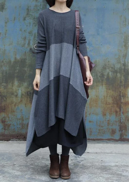 Women's Everyday Attire Save On Inspired Styles For Work side open Sweater patchwork dress outfit Quotes gray Ugly knit dress Women's Everyday Attire Save On Inspired Styles For Work side open Sweater patchwork dress outfit Quotes gray Ugly knit dress