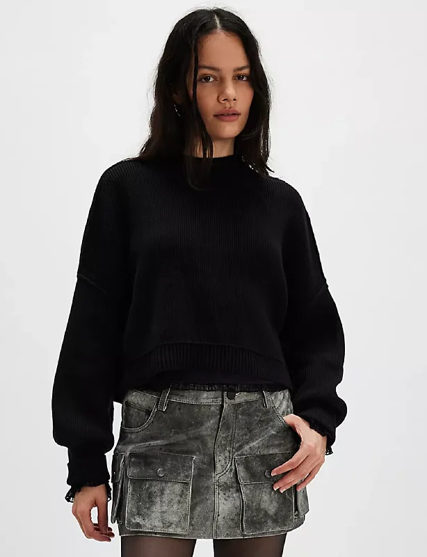 Casual Clothing For Women Buy More, Save More Easy Street Crop Pullover, Black