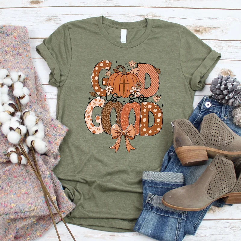 Women's Fashionable Attire For Work Holiday Attire Sale God is So Good Tee