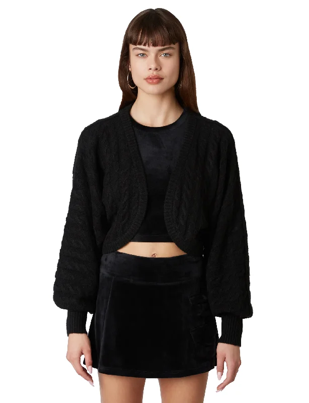Comfortable Women's Clothing Early Access To Art Deco Styles Sale Ava Cardigan, Black Comfortable Women's Clothing Early Access To Art Deco Styles Sale Ava Cardigan, Black