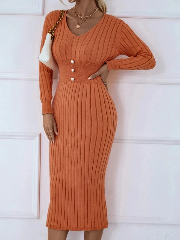 Women's Elegant Clothes Huge Markdowns TastyHottie - WOMEN LONG SLEEVE SWEATER DRESS Women's Elegant Clothes Huge Markdowns TastyHottie - WOMEN LONG SLEEVE SWEATER DRESS