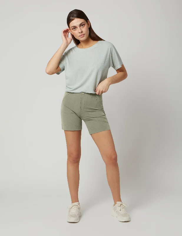 Women's Clothes For The Office Modern Glamour WUU SHORT