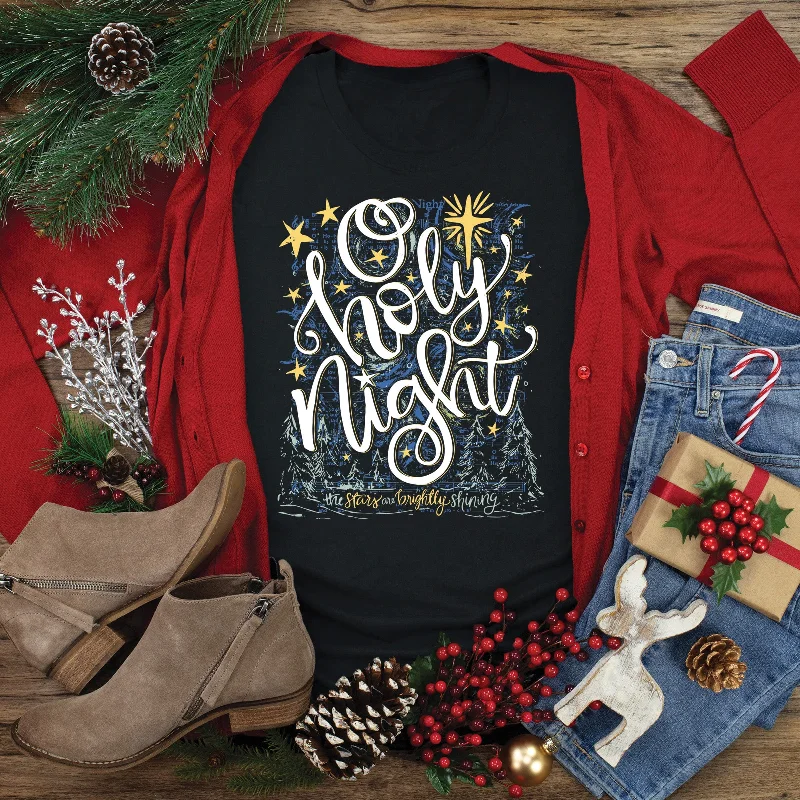 Charming Women's Garments Daily Deals O Holy Night Tee