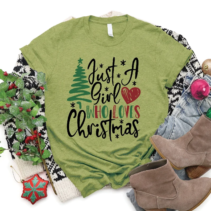 Women's Travel Garments Travel Essentials Just a Girl Tee