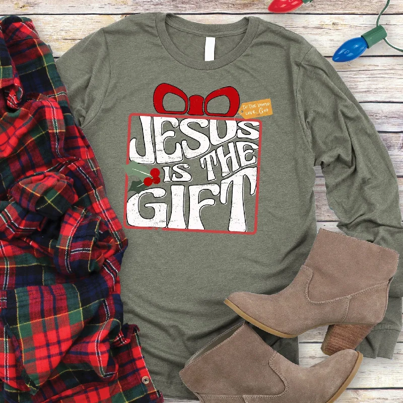 Elegant Clothing For Women Save On Classic Elegant Styles Jesus Is The Gift Long Sleeve Elegant Clothing For Women Save On Classic Elegant Styles Jesus Is The Gift Long Sleeve