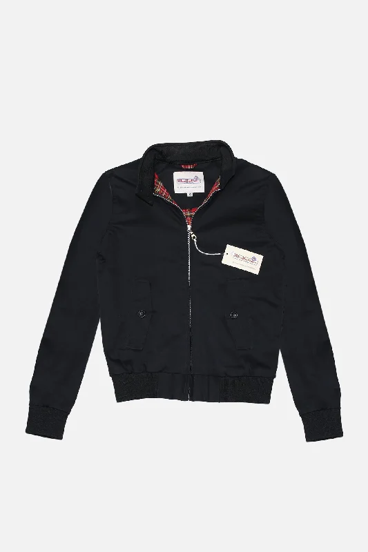 Formal Outfit For Women Odd Size Clearance Sale Modfather Clothing - Women's Black - Harrington Jacket Formal Outfit For Women Odd Size Clearance Sale Modfather Clothing - Women's Black - Harrington Jacket