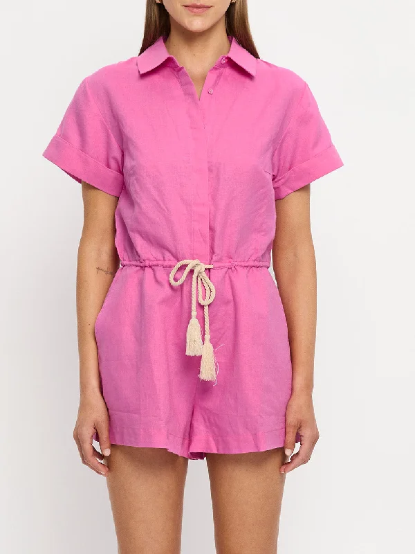 Affordable Women's Outfit Stylish Savings Tully Playsuit - Magenta