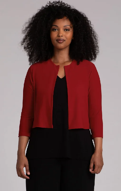 Timeless Women's Outfit Versatile Wardrobe Essentials Sympli - Classic Bolero Cardigan Timeless Women's Outfit Versatile Wardrobe Essentials Sympli - Classic Bolero Cardigan