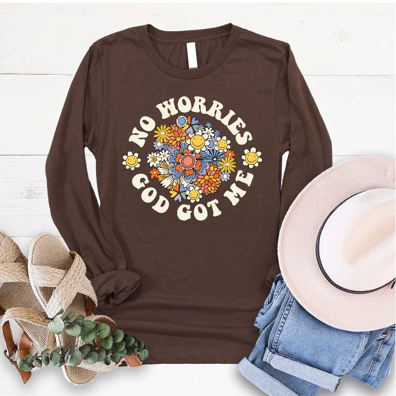 Women's Floral Print Outfit Evening Elegance God Got Me Long Sleeve