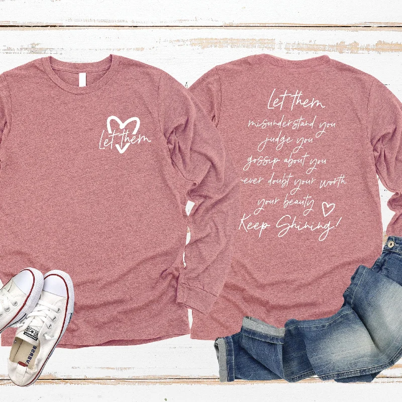 Chic Clothes For Women Polished Finish Let Them Long Sleeve