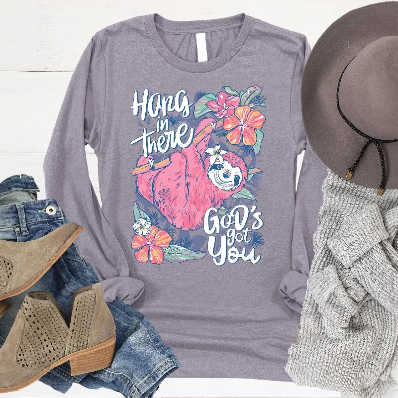 Women's Effortless Casual Outfit Trending Items God's Got You Long Sleeve