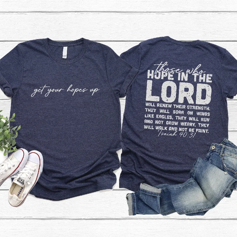 Women's Athleisure Apparel Step Ahead, Lead The Trend Get Your Hopes Up Tee