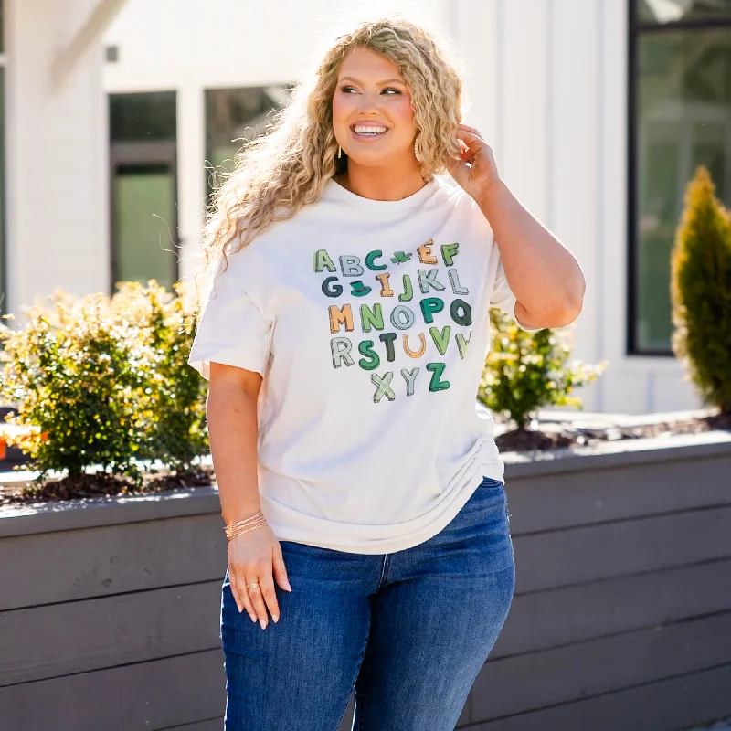 Women's Clothes Exquisite Craftsmanship You're Lucky To C Me Tee, White