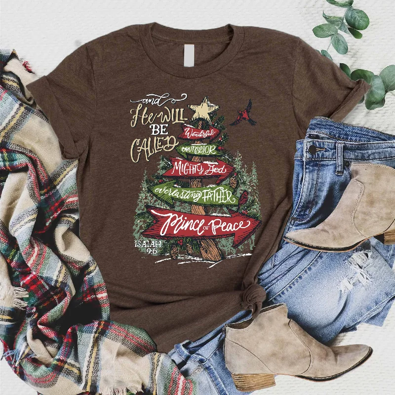 Women's Fashionable Clothing Sets Summer Splash Sale Isaiah 9:6 Tee