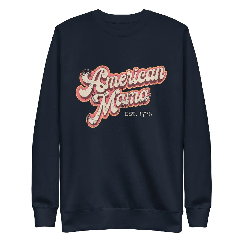 Vintage-Inspired Garments Flash Sale Fever American Mama Crewneck Sweatshirt - Women's Vintage-Inspired Garments Flash Sale Fever American Mama Crewneck Sweatshirt - Women's
