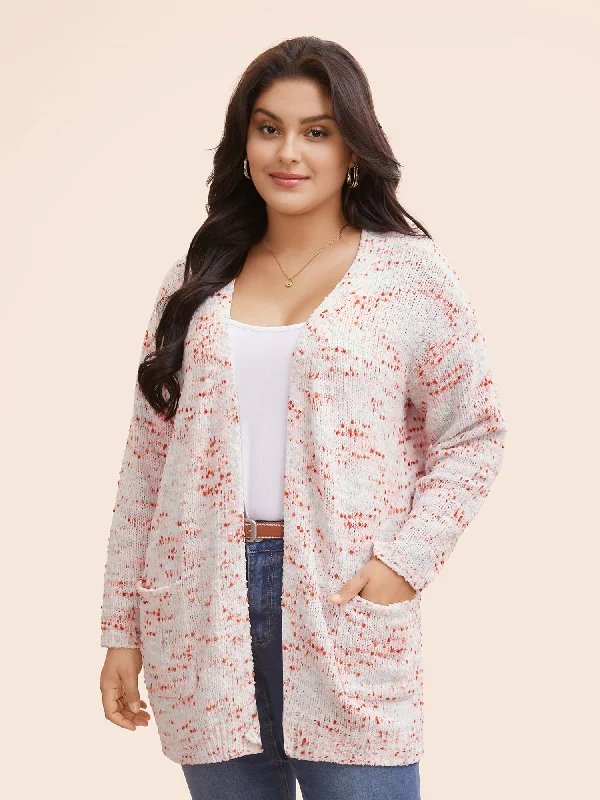 Women's Clothing For Travel Celebrate With Big Savings Heather Drop Shoulder Pocket Cardigan Women's Clothing For Travel Celebrate With Big Savings Heather Drop Shoulder Pocket Cardigan