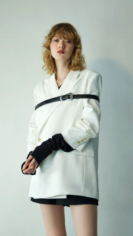 Women's Clothes And Apparel Feminine Flow Oversize Blazer