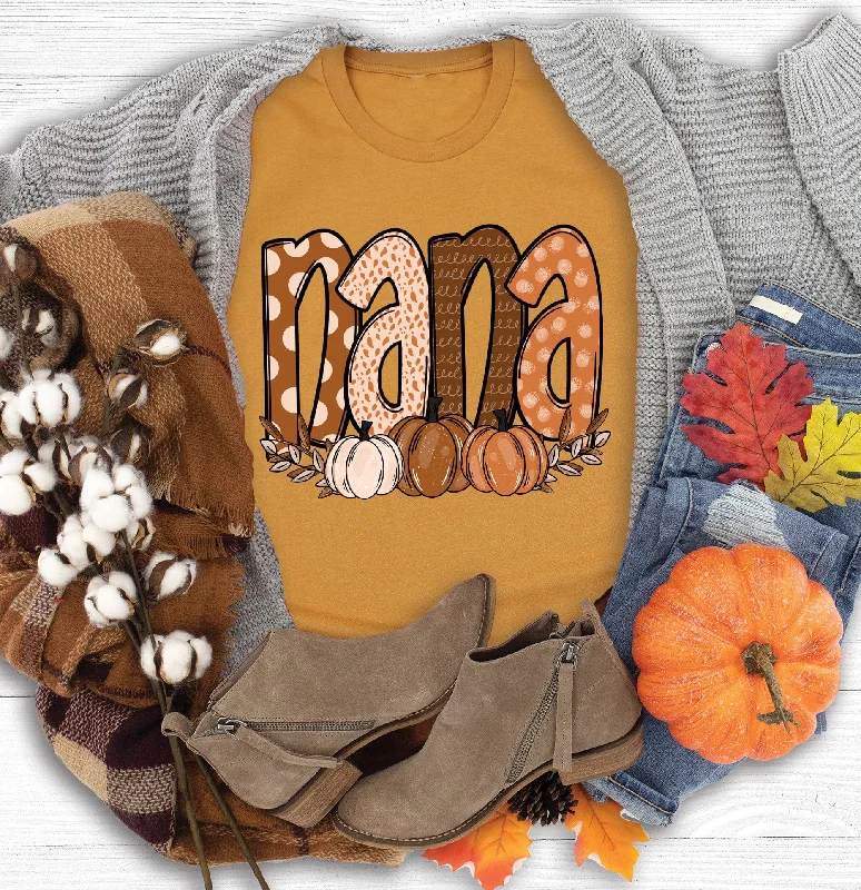 Women's Timeless Attire Find Your Unique Flair Nana Fall Tee