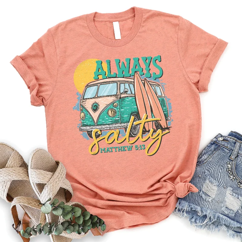 Women's Office Attire Budget Friendly Salty Matthew 5:13 Tee