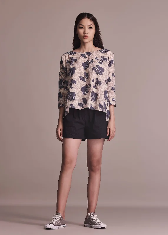 Stylish Women's Outfit Final Clearance GARDENIA - BLACK MANGOSTEEN