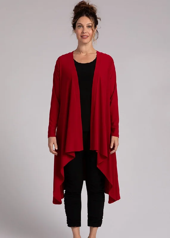 Women's Active Outfit For Fitness Trend Setting Wardrobe Sympli - Flutter Duster Cardigan Women's Active Outfit For Fitness Trend Setting Wardrobe Sympli - Flutter Duster Cardigan