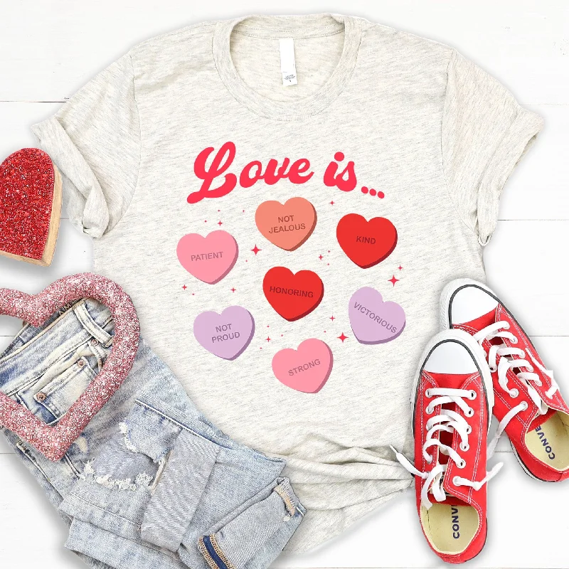 Affordable Women's Outfit Seasonal Sale Love Is Tee