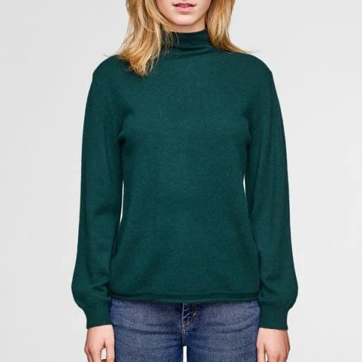 Women's Evening Wear Outfit Trendsetting Threads Blouson Sleeve Sweater (Pine Needle Heather) Women's Evening Wear Outfit Trendsetting Threads Blouson Sleeve Sweater (Pine Needle Heather)