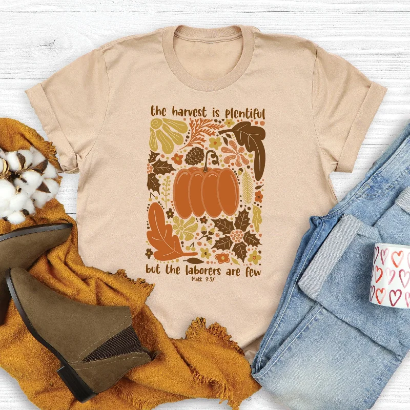 Women's Professional Garments Exclusive Discounts The Harvest is Plentiful Tee