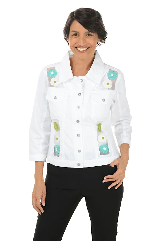 Women's Contemporary Apparel Huge Savings On Parisian Styles Petite Rachel Embroidered Mesh Accented Jacket Women's Contemporary Apparel Huge Savings On Parisian Styles Petite Rachel Embroidered Mesh Accented Jacket