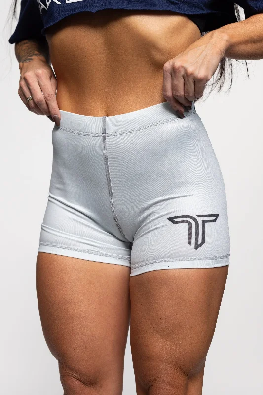 Elegant Clothing For Women Subtle Sophistication Essential Women’s Compression Short - Silver