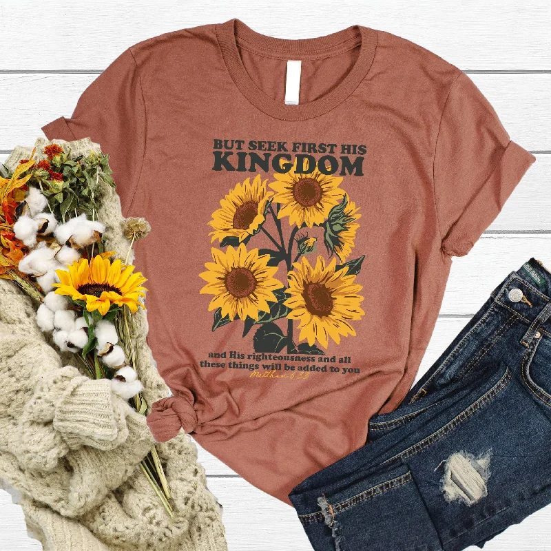 Casual Apparel For Women Browse Our Top Products Seek First His Kingdom Tee