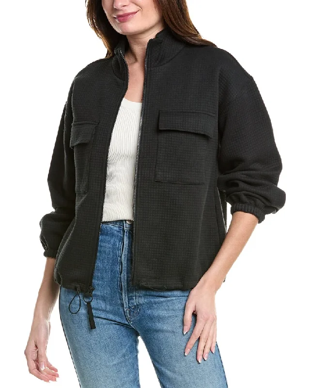 Women's Activewear Attire Elegant Styles Madewell Quilted Jacquard Zip Jacket