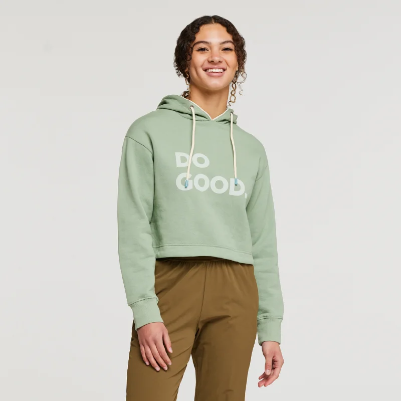 Women's Wedding Apparel Huge Price Cut Women's Do Good Organic Crop Sweatshirt