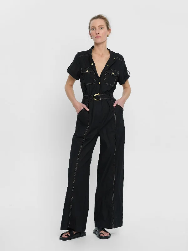 Women's Urban Clothing Stylish Looks Ebony Jumpsuit