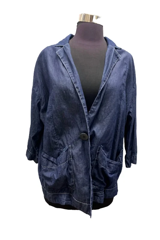 Women's Timeless Attire Bold Fashion 3042 In Denim