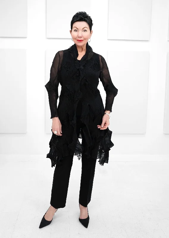 Formal Attire For Women End-Of-Season Clearance Alquema - Long Jacqui Coat